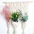 Woven Cotton Flower Pot Rack