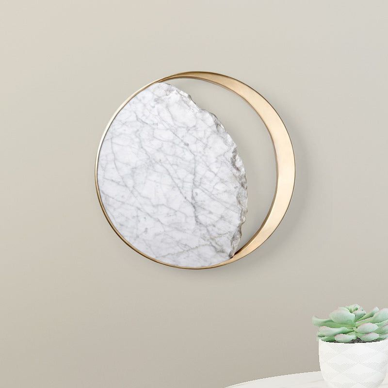 Marble Bedside LED Wall Lamp