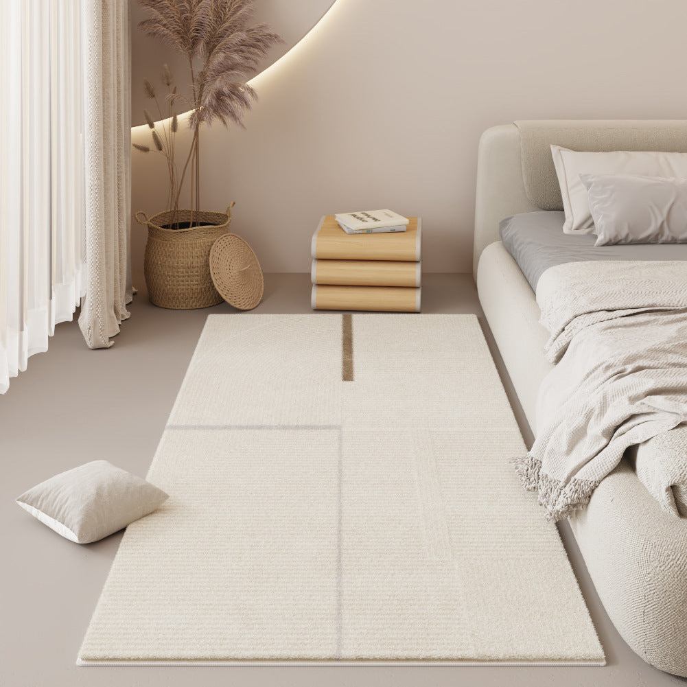 Minimalist Bedside Carpet