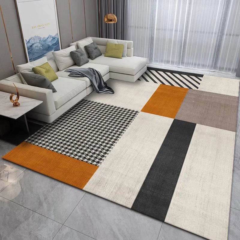 Modern Geometric Carpet