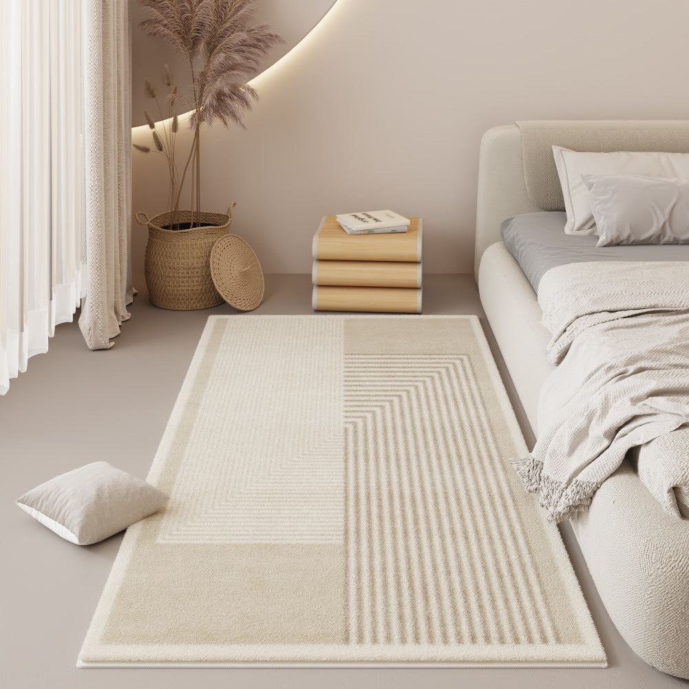 Minimalist Bedside Carpet