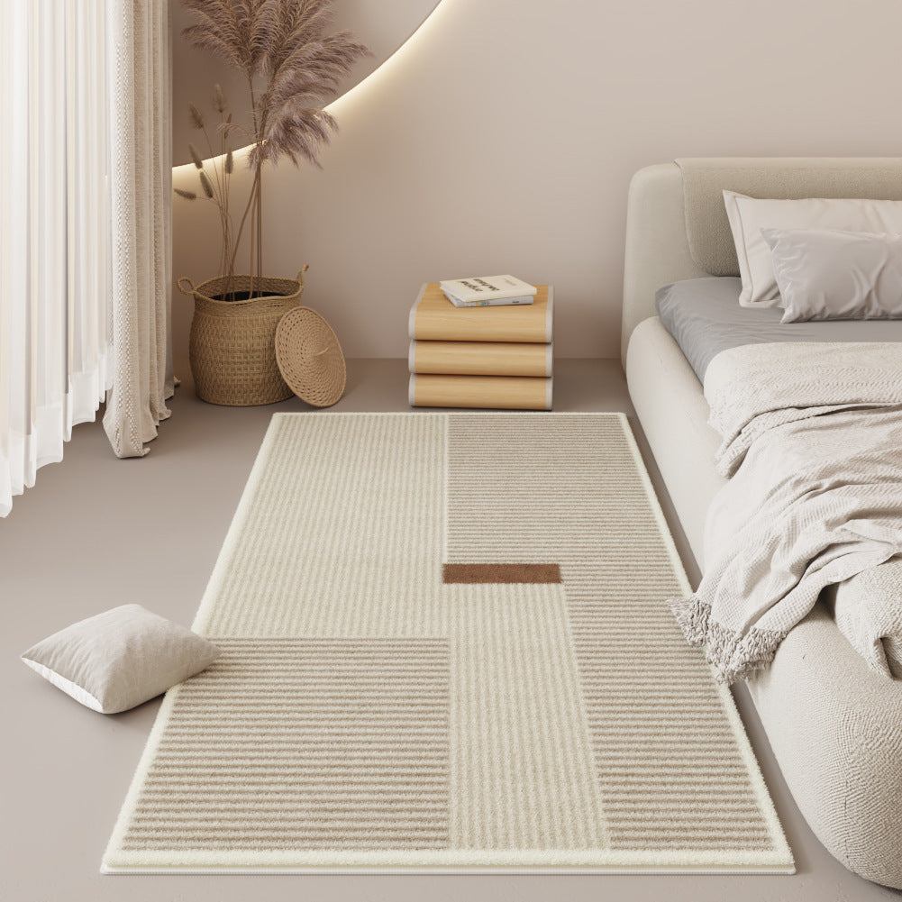 Minimalist Bedside Carpet